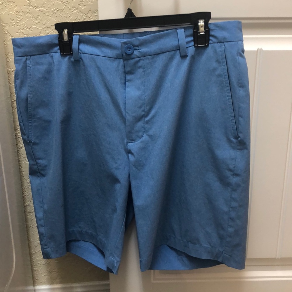 Blue Vineyard Vines shorts.